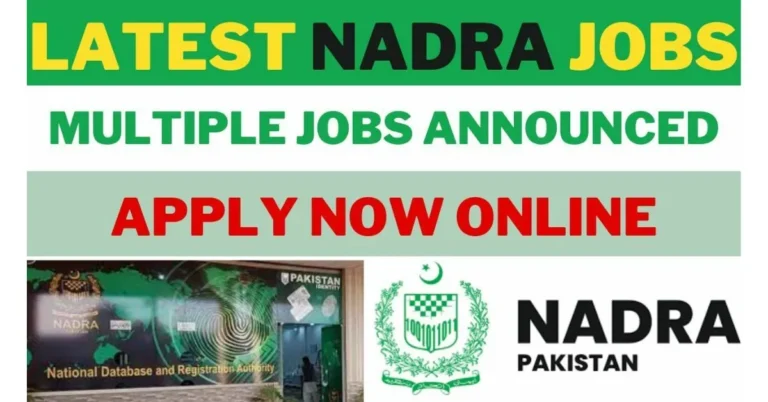 Latest Nadra Jobs in Sukkur Region September 2024 Advertisement