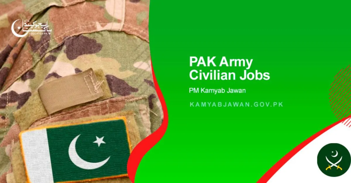 Pak Army Civilian Jobs 2024 Advertisement Application Form